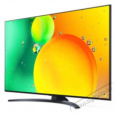 LG 55NANO763QA 4K, LED, Smart televízió Televíziók - LED televízió - UHD 4K felbontású - 398961