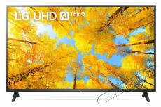 LG 55UQ75003LF 4K, LED, Smart televízió Televíziók - LED televízió - UHD 4K felbontású - 399288