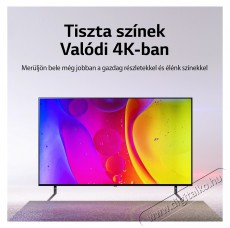 LG 50NANO763QA UHD Nanocell Smart TV Televíziók - LED televízió - UHD 4K felbontású - 381483