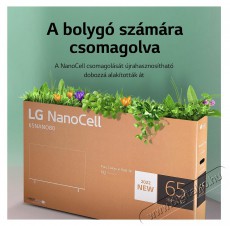 LG 50NANO763QA UHD Nanocell Smart TV Televíziók - LED televízió - UHD 4K felbontású - 381483