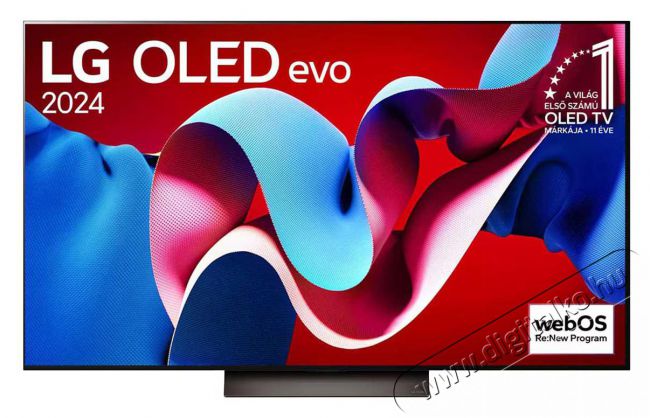 LG OLED55C41LA 4K UHD Smart OLED evo TV Televíziók - OLED televízió - UHD 4K felbontású - 499695