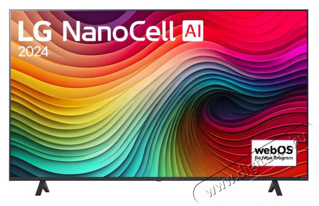 LG 55NANO81T3A 4K UHD HDR NanoCell Smart TV Televíziók - LED televízió - UHD 4K felbontású - 500722