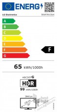 LG 50 50UR78GC0LK 4K UHD Smart LED TV Televíziók - LED televízió - UHD 4K felbontású - 501611