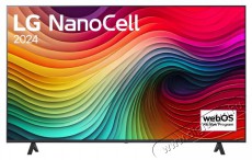 LG 55 55NANO82T3B 4K UHD HDR NanoCell Smart TV Televíziók - LED televízió - UHD 4K felbontású - 501098