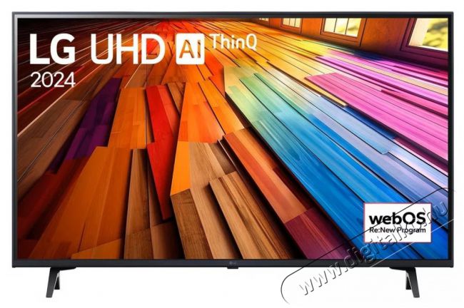LG 55 55UT80003LA 4K UHD HDR Smart TV Televíziók - LED televízió - UHD 4K felbontású - 501095