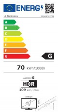 LG 50 50NANO82T3B 4K UHD HDR NanoCell Smart TV Televíziók - LED televízió - UHD 4K felbontású - 501115