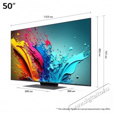 LG 50 50QNED86T3A 4K UHD HDR Smart QNED TV Televíziók - LED televízió - UHD 4K felbontású - 501116