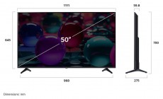 LG 55 55UA73003LA 4K UHD AI Smart TV Televíziók - LED televízió - UHD 4K felbontású - 506851