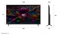 LG 55UA75003LA  55 colos UHD AI UA75 4K Smart TV 2025 Televíziók - LED televízió - UHD 4K felbontású - 506927