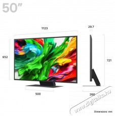 LG 50QNED87A3D UHD SMART MINI-LED TV Televíziók - LED televízió - UHD 4K felbontású - 506794