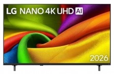 LG 55NU850B3LA 55 colos NANO 4K UHD AI NU85 Smart TV 2026 Telev&iacute;zi&oacute;k - LED telev&iacute;zi&oacute; - UHD 4K felbont&aacute;s&uacute; - 540613