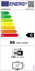 LG 50UP75003LF Ultra HD LED Smart televízió Televíziók - LED televízió - UHD 4K felbontású - 370675