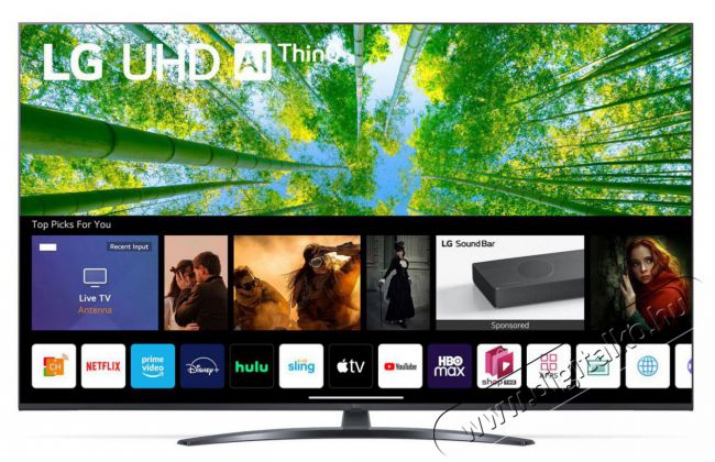 LG 60UQ81003LB UHD SMART LED TV Televíziók - LED televízió - 1080p Full HD felbontású - 466063
