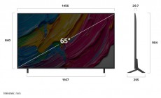 LG 65QNED80A3A 65 colos QNED AI QNED80 4K Smart TV 2025 Televíziók - LED televízió - UHD 4K felbontású - 507022