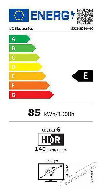LG 65QNED84A6C Telev&iacute;zi&oacute; Telev&iacute;zi&oacute;k - LED telev&iacute;zi&oacute; - UHD 4K felbont&aacute;s&uacute; - 529712