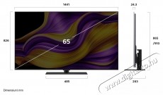 LG 65G53LS OLED evo telev&iacute;zi&oacute;, 164 cm, Smart, 4K Ultra HD, 100 Hz, E energiaoszt&aacute;ly (2025-&ouml;s modell) Telev&iacute;zi&oacute;k - OLED telev&iacute;zi&oacute; - UHD 4K felbont&aacute;s&uacute; - 535420