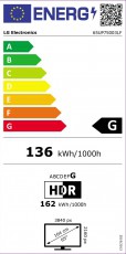 LG 65UP75003LF Ultra HD LED Smart televízió Televíziók - LED televízió - UHD 4K felbontású - 371518