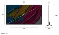 LG 75QNED80A3A 75 colos QNED AI QNED80 4K Smart TV 2025 Televíziók - LED televízió - UHD 4K felbontású - 506800