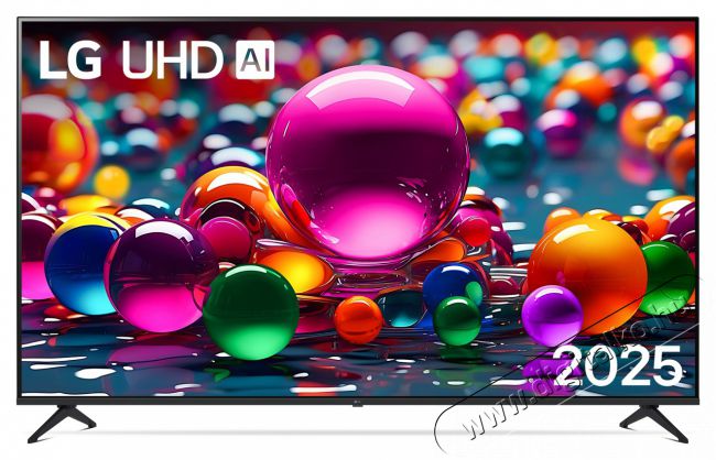 LG 75UA75006LA 75 colos UHD AI UA75 4K Smart TV 2025 Televíziók - LED televízió - UHD 4K felbontású - 506785