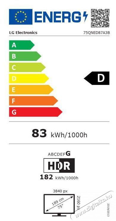 LG 75QNED80A3B Telev&iacute;zi&oacute;k - LED telev&iacute;zi&oacute; - UHD 4K felbont&aacute;s&uacute; - 512072