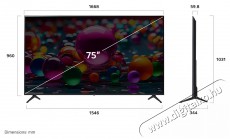 LG 75UA75006LB LED TV, 189 cm, Smart, 4K Ultra HD, G energiaoszt&aacute;ly (2025-&ouml;s modell) Telev&iacute;zi&oacute;k - LED telev&iacute;zi&oacute; - UHD 4K felbont&aacute;s&uacute; - 530933