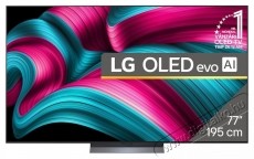 LG 77C52LA OLED evo telev&iacute;zi&oacute;, 195 cm, Smart, 4K Ultra HD, 100 Hz, F energiaoszt&aacute;ly (2025-&ouml;s modell) Telev&iacute;zi&oacute;k - OLED telev&iacute;zi&oacute; - UHD 4K felbont&aacute;s&uacute; - 535412