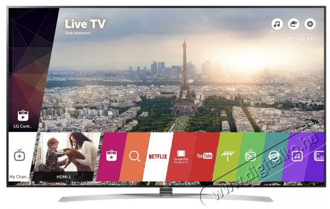 LG 86UH955V Ultra HD televízió Televíziók - LED televízió - UHD 4K felbontású - 309704