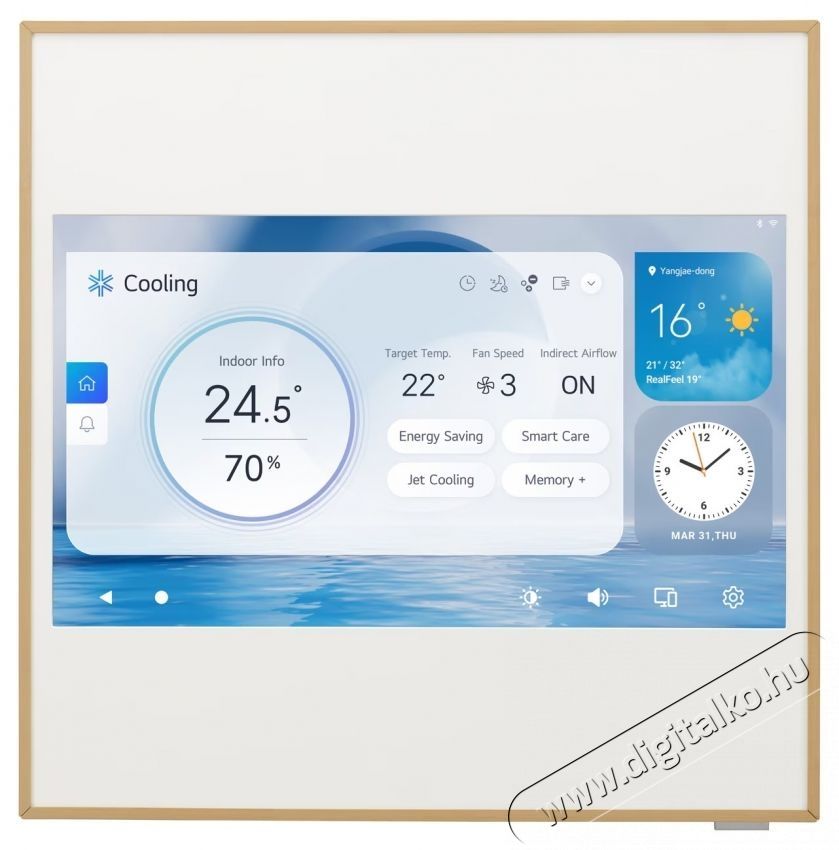 LG A12GA2.NSE/A12GA2.U18 Artcool Gallery Premium LCD 12000 BTU Kl&iacute;ma H&aacute;ztart&aacute;s / Otthon / K&uuml;lt&eacute;r - Ventil&aacute;tor / L&eacute;gkondicion&aacute;l&oacute; - Mobil kl&iacute;ma - 537088