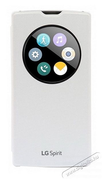 LG CCF-590-W C70 book cover tok - fehér Mobil / Kommunikáció / Smart - Mobiltelefon kiegészítő / tok - Tok / hátlap - 302401
