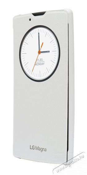 LG CCF-605-W Y90 Magna book cover tok - fehér Mobil / Kommunikáció / Smart - Mobiltelefon kiegészítő / tok - Tok / hátlap - 302405