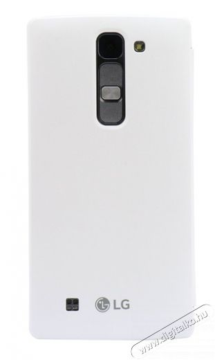 LG CCF-605-W Y90 Magna book cover tok - fehér Mobil / Kommunikáció / Smart - Mobiltelefon kiegészítő / tok - Tok / hátlap - 302405