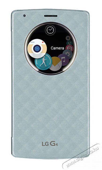 LG CFV-100-BL G4 book cover tok - kék Mobil / Kommunikáció / Smart - Mobiltelefon kiegészítő / tok - Tok / hátlap - 302416