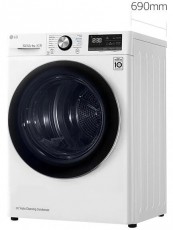 LG RC90V9AV2Q hőszivattyús szárítógép Háztartás / Otthon / Kültér - Mosógép / szárítógép - Szárítógép - 365992