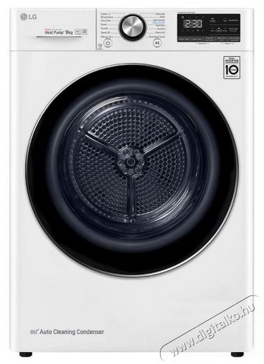 LG RC90V9AV2Q hőszivattyús szárítógép Háztartás / Otthon / Kültér - Mosógép / szárítógép - Szárítógép - 365992