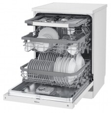 LG DF215FW QuadWash mosogatógép Konyhai termékek - Mosogatógép - Normál (60cm) szabadonálló mosogatógép - 359646