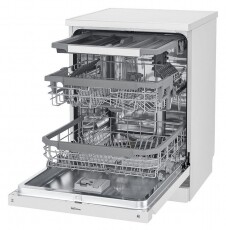 LG DF215FW QuadWash mosogatógép Konyhai termékek - Mosogatógép - Normál (60cm) szabadonálló mosogatógép - 359646
