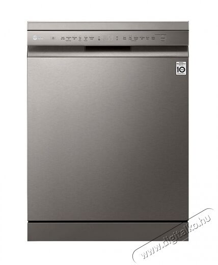 LG DF215FP QuadWash 14 terítékes mosogatógép Konyhai termékek - Mosogatógép - Normál (60cm) szabadonálló mosogatógép - 359647