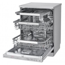LG DF415HSS QuadWash TrueSteam gőzös mosogatógép Konyhai termékek - Mosogatógép - Normál (60cm) szabadonálló mosogatógép - 359645