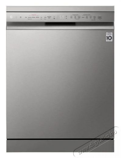 LG DF222FPS QuadWash gőzös mosogatógép Konyhai termékek - Mosogatógép - Normál (60cm) szabadonálló mosogatógép - 374969