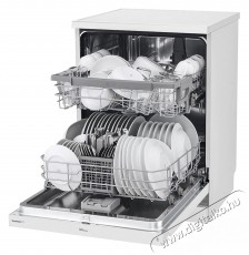 LG DF222FWS QuadWash gőzös mosogatógép Konyhai termékek - Mosogatógép - Normál (60cm) szabadonálló mosogatógép - 374968