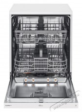 LG DF222FWS QuadWash gőzös mosogatógép Konyhai termékek - Mosogatógép - Normál (60cm) szabadonálló mosogatógép - 374968