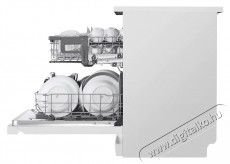 LG DF222FWS QuadWash gőzös mosogatógép Konyhai termékek - Mosogatógép - Normál (60cm) szabadonálló mosogatógép - 374968