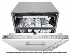 LG DB425TXS beépíthető mosogatógép Konyhai termékek - Mosogatógép - Normál (60cm) beépíthető mosogatógép - 400115