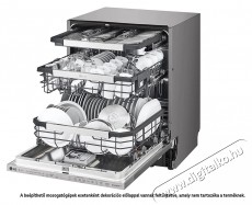 LG DB425TXS beépíthető mosogatógép Konyhai termékek - Mosogatógép - Normál (60cm) beépíthető mosogatógép - 400115