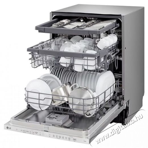 LG DB243TX MOSOGATÓGÉP BEÉPÍTHETŐ 14 TERÍTÉK Konyhai termékek - Mosogatógép - Normál (60cm) beépíthető mosogatógép - 502822