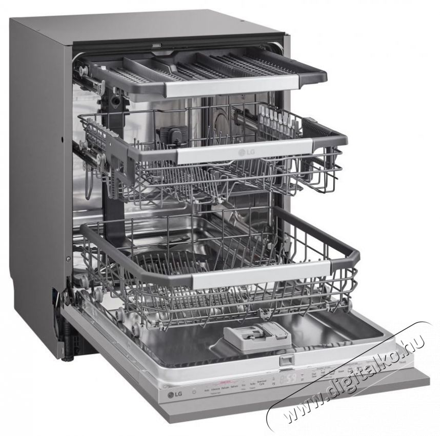 LG DB976TKS Konyhai term&eacute;kek - Mosogat&oacute;g&eacute;p - Norm&aacute;l (60cm) be&eacute;p&iacute;thető mosogat&oacute;g&eacute;p - 504527