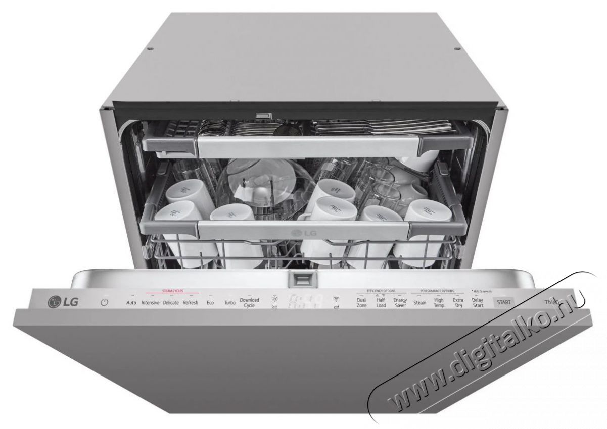 LG DB976TKS Konyhai term&eacute;kek - Mosogat&oacute;g&eacute;p - Norm&aacute;l (60cm) be&eacute;p&iacute;thető mosogat&oacute;g&eacute;p - 504527