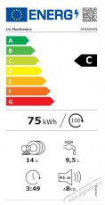 LG DF455HPS QuadWash gőzös mosogatógép Konyhai termékek - Mosogatógép - Normál (60cm) szabadonálló mosogatógép - 499498