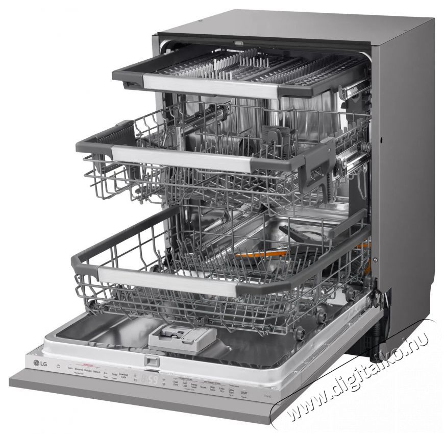 LG DB597TXS Konyhai term&eacute;kek - Mosogat&oacute;g&eacute;p - Norm&aacute;l (60cm) be&eacute;p&iacute;thető mosogat&oacute;g&eacute;p - 529714