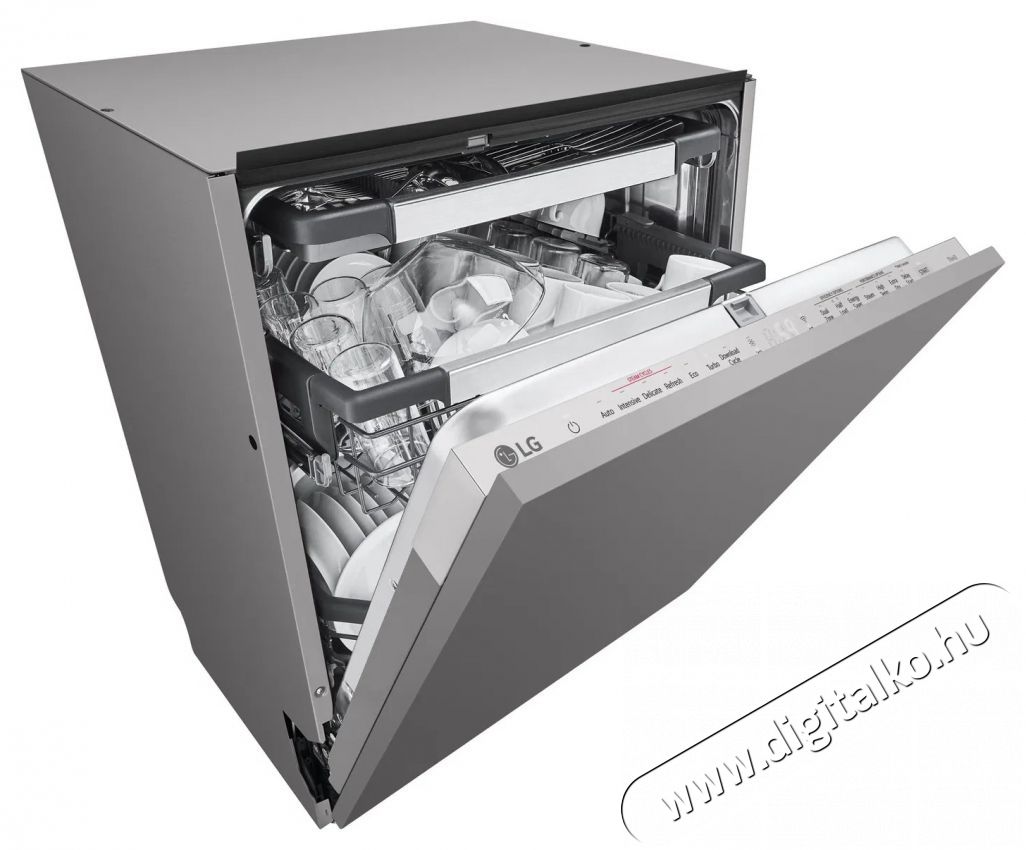 LG DB597TXS Konyhai term&eacute;kek - Mosogat&oacute;g&eacute;p - Norm&aacute;l (60cm) be&eacute;p&iacute;thető mosogat&oacute;g&eacute;p - 529714